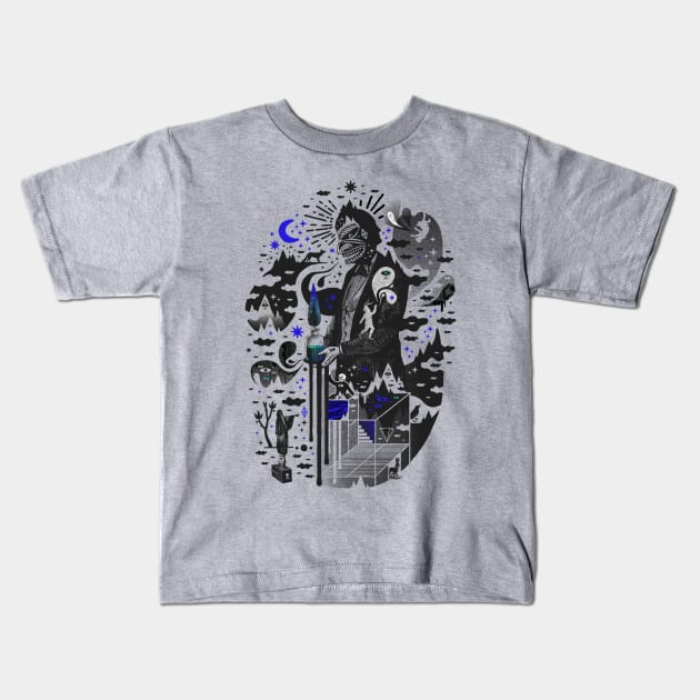 Extraordinary Popular Delusions Kids T-Shirt by chaos_magic